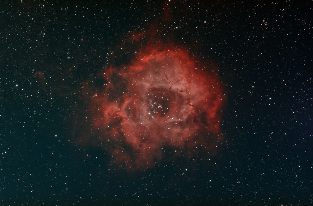 NGC 2237 Туманность Розетка