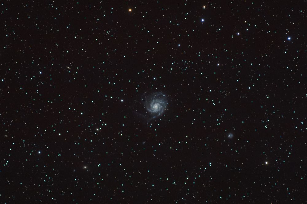 Галактики М 101, NGC 5474 и др.