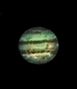 Летний снимок Юпитера.Продолжаю обработку.