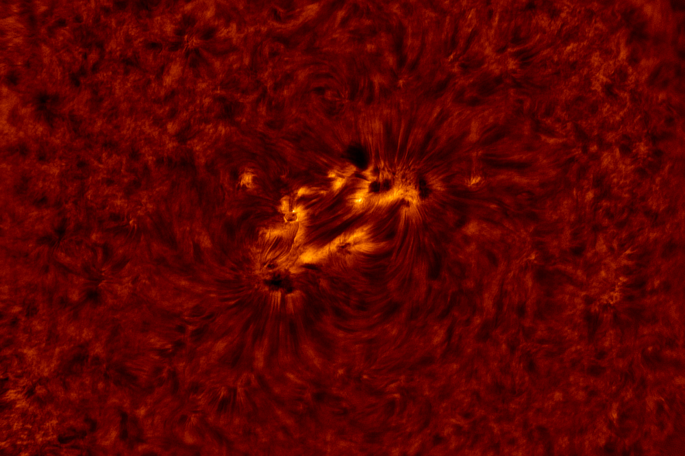 2020.10.26 Sun AR12778 H-Alpha (color)