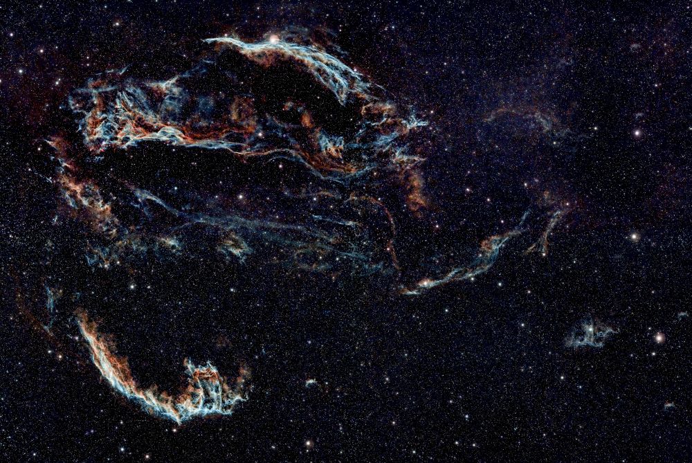 Cygnus Loop. Mosaic 2x2