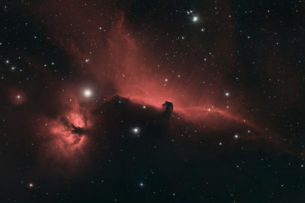 Туманности Конская голова и Пламя (IC 434, NGC 2024), 13.10.2024