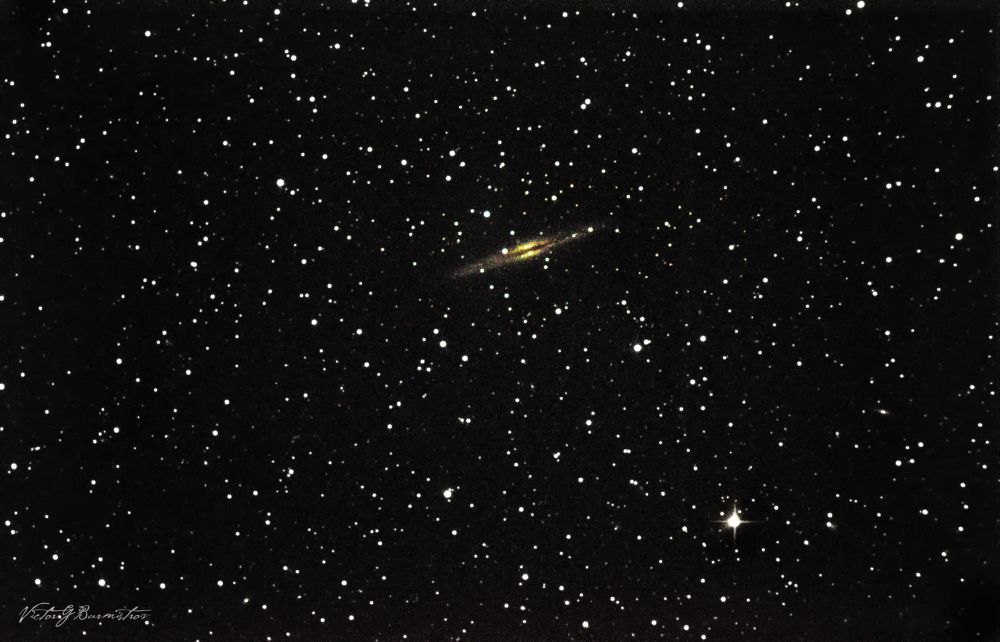 Ngc 891 Серебряная галактика