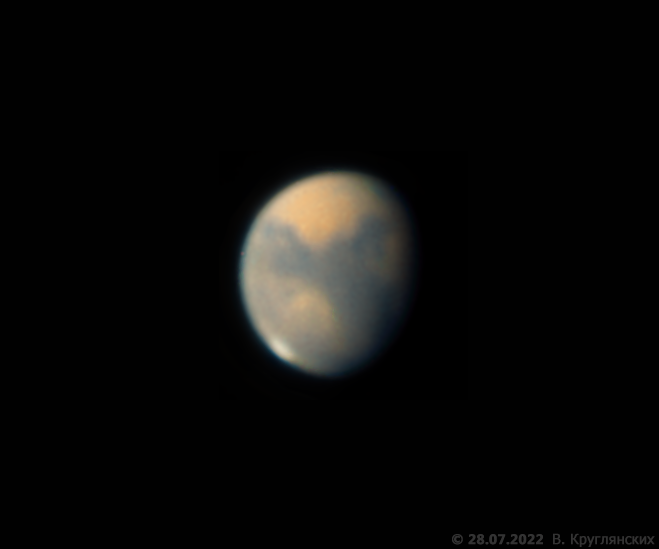 Марс 28 июля 2022