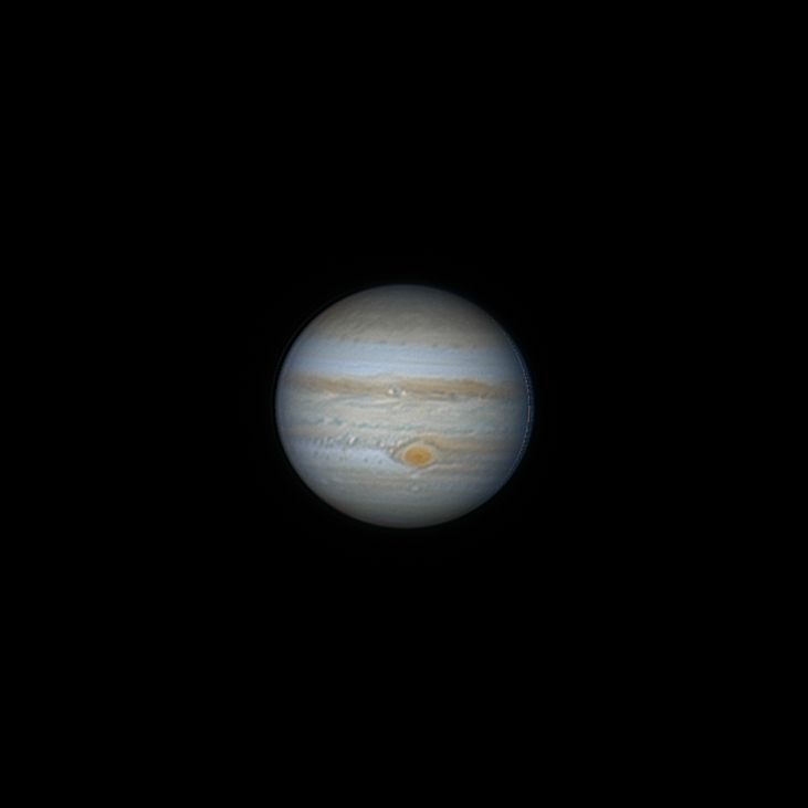 Юпитер в ночь с 16 на 17 августа.
