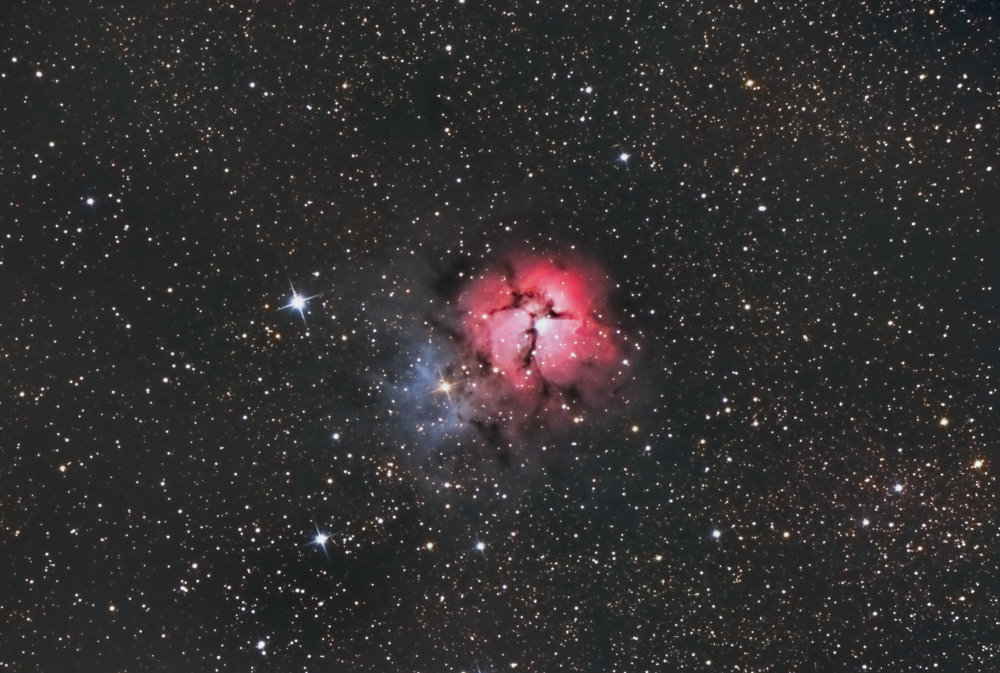 M20 - Трёхраздельная туманность (Trifid Nebula)