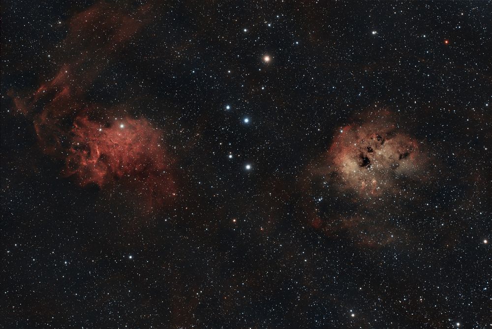 IC405, IC410 Flaming Star & Tadpoles