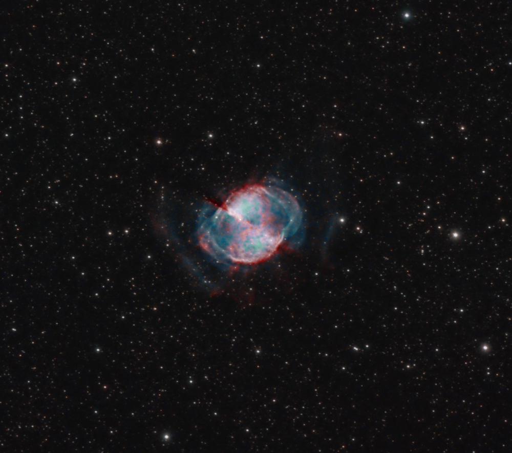 The Dumbbell Nebula (Messier 27,NGC 6853)