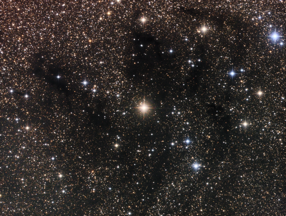 HIP 97091 star region in Vulpecula LRGB