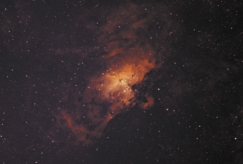M16 - The Eagle Nebula in Ha/OIII-Bicolour