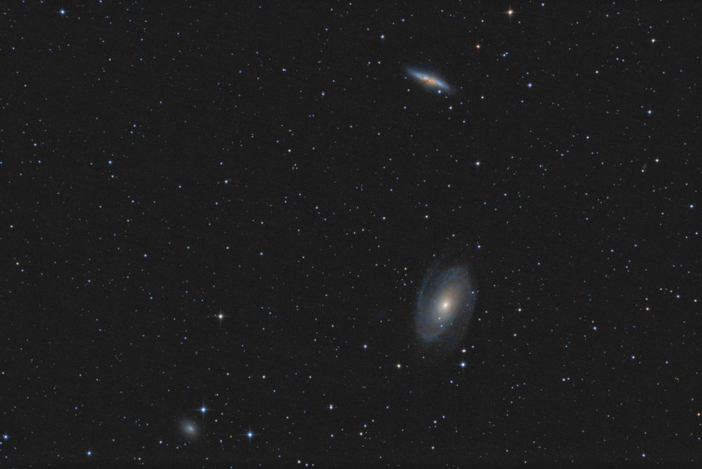 Bode's & Cigar Galaxy - M81, M82 