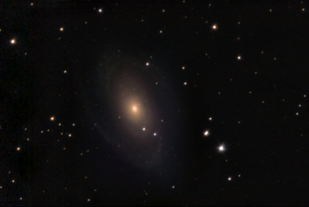 Галактика Бодэ М81 в Большой медведице, расстояние до нее 11 млн. световых лет. 14-15.04.2023