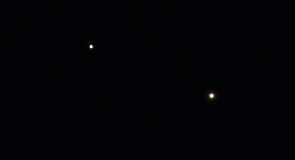 Юпитер и Венера