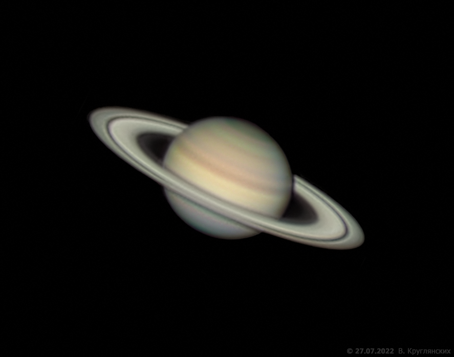 Сатурн 27 июля 2022