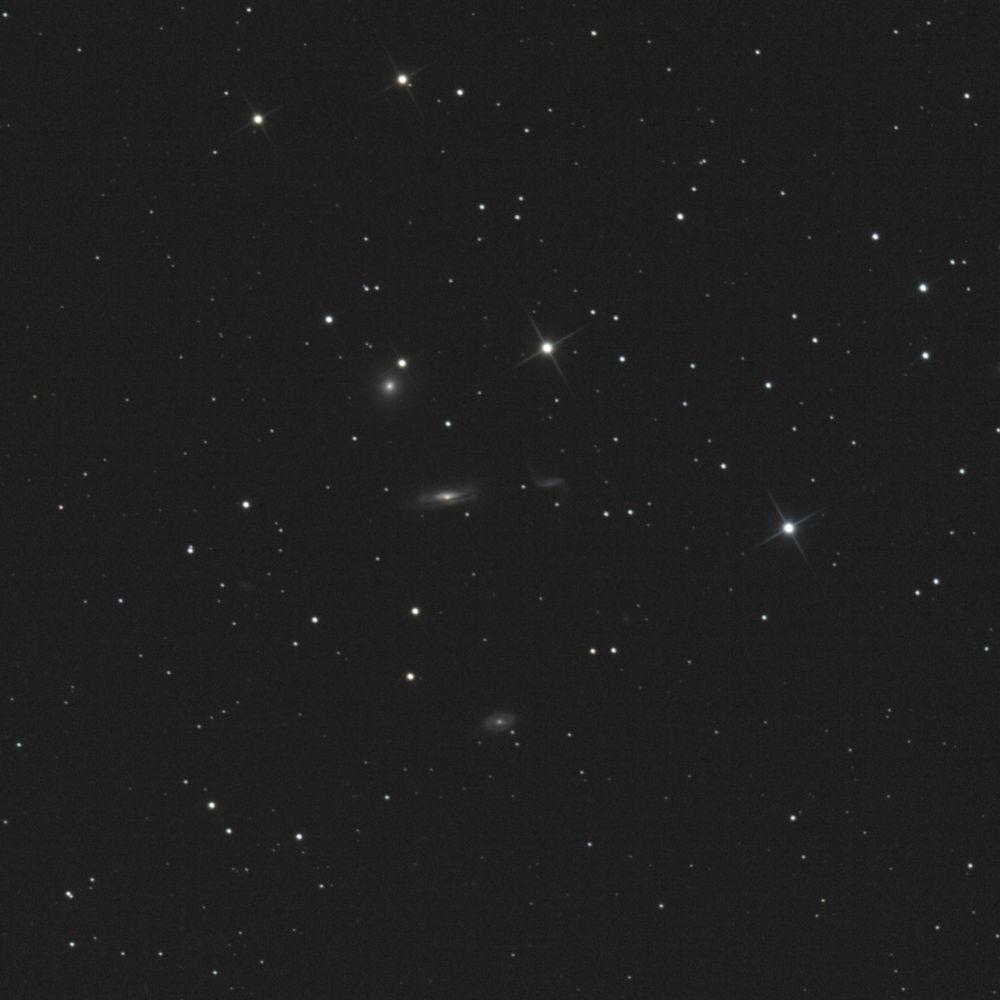 NGC 3190, квартет Льва
