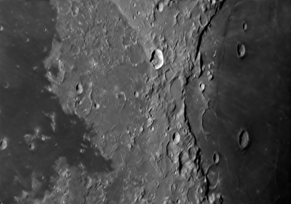Район кратера Прокл (Proclus) См. описание!