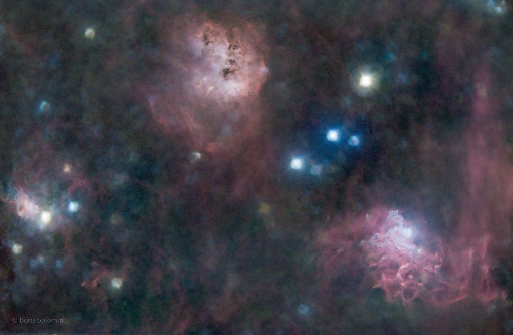 Nebulas in Auriga 