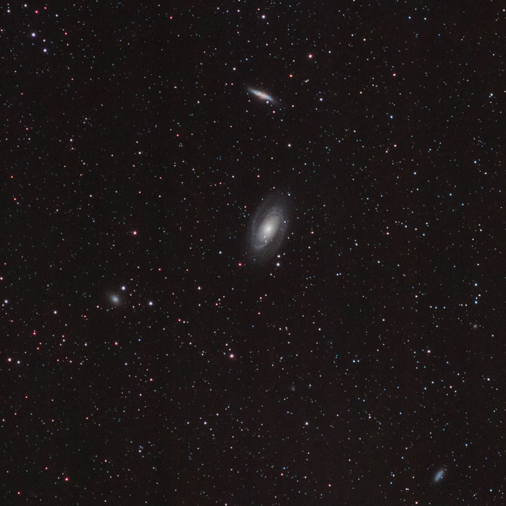 М 81,82 (Бодэ), NGC 3077, 2976 и пр.