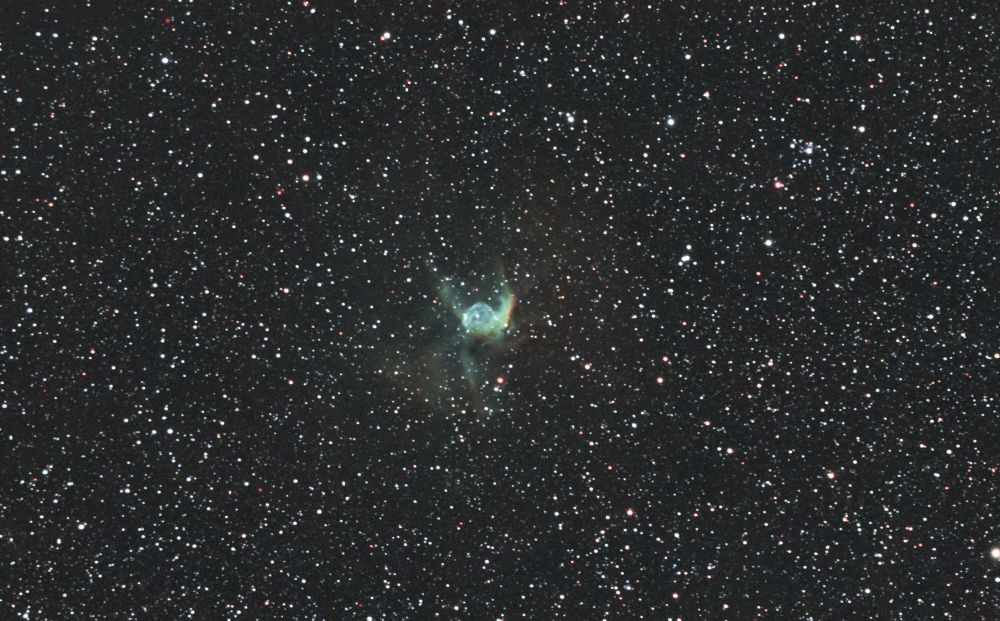 NGC 2359. Шлем Тора.