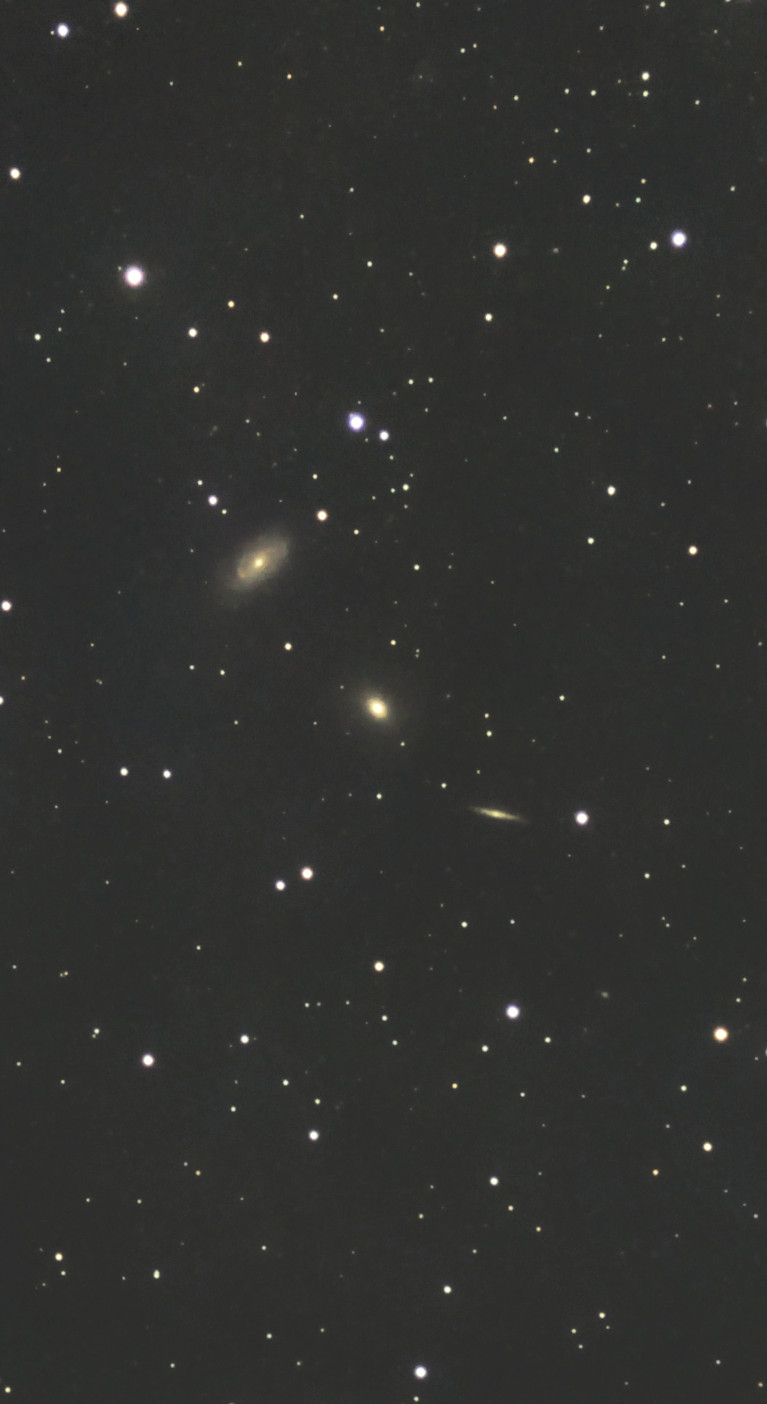 NGC5985, NGC5982, NGC5981 – Draco Triplet