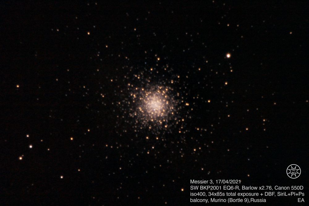 M3 - Globular Cluster 