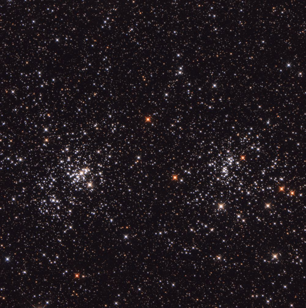 NGC 869, NGC 884 ("h и χ Персея")