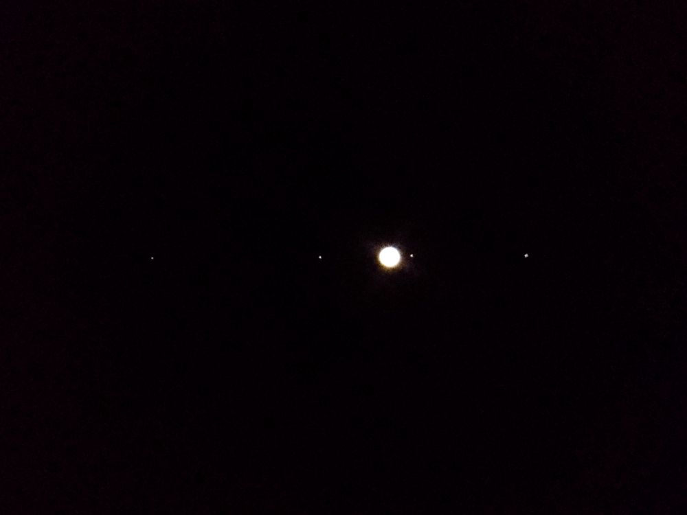 Юпитер и его спутники 12.10.2020