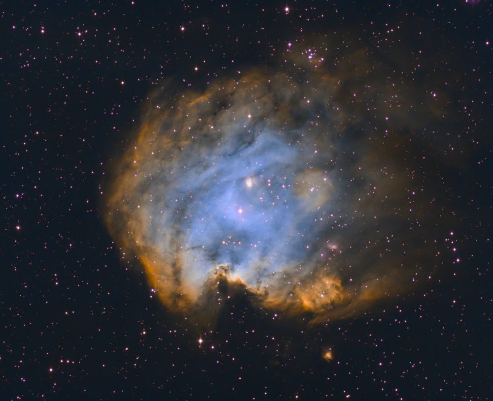 NGC2174 Туманность Голова обезьяны 