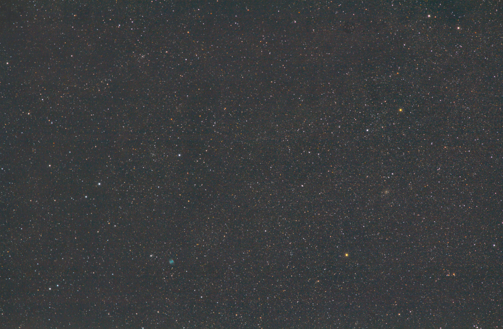 Sagitta star field (M27, M71, NGC6830)