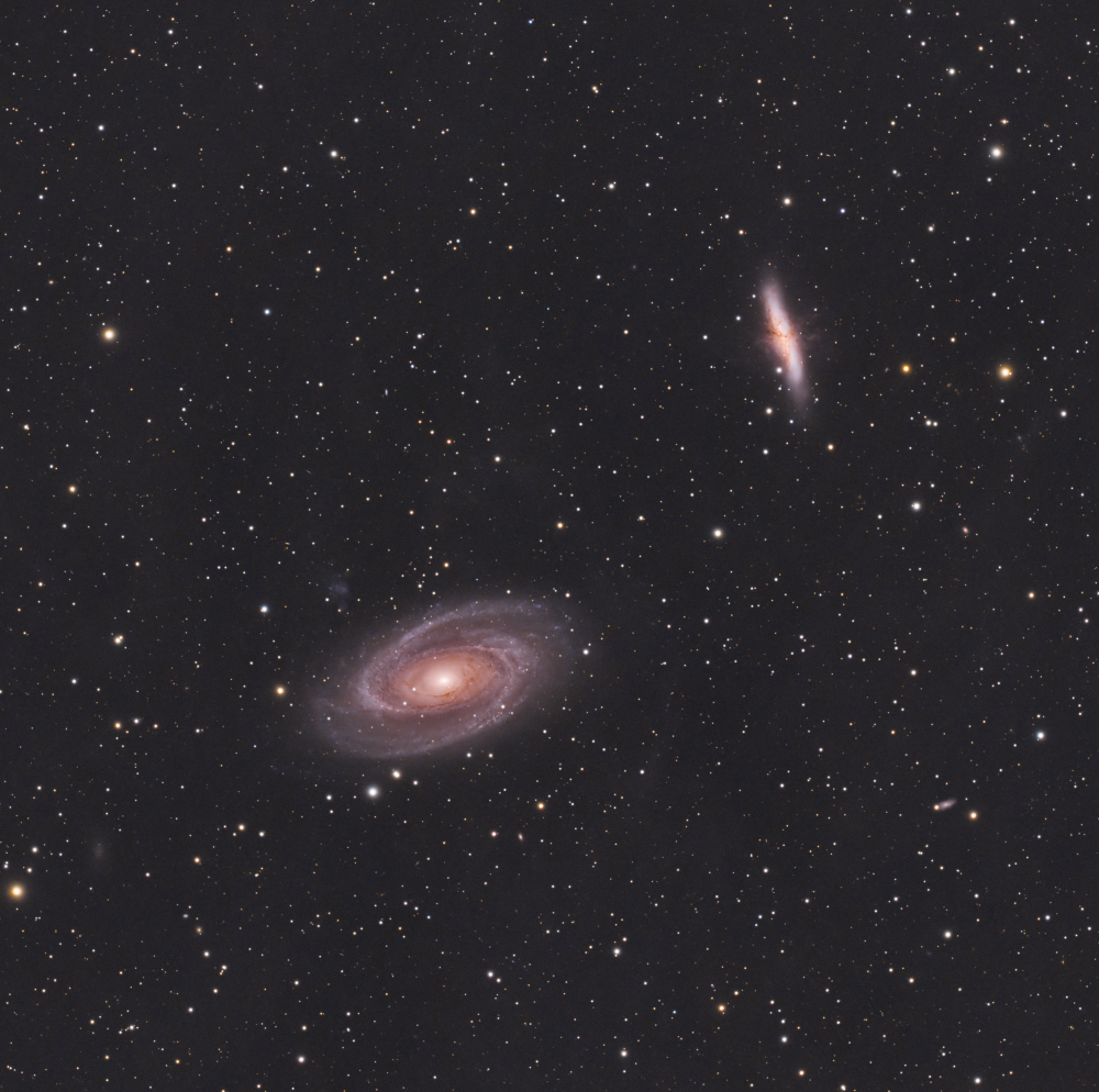 Галактики Боде M81 и Сигара M82