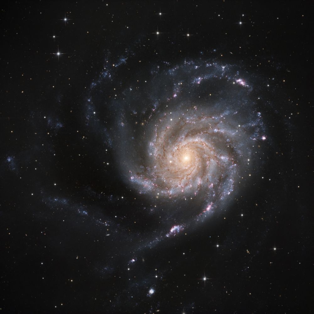 Галактика Вертушка M101