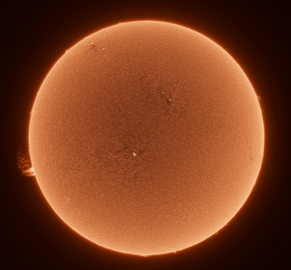 Солнце .       Хрмосфера.    Инверсия диска.         05.02.2022.