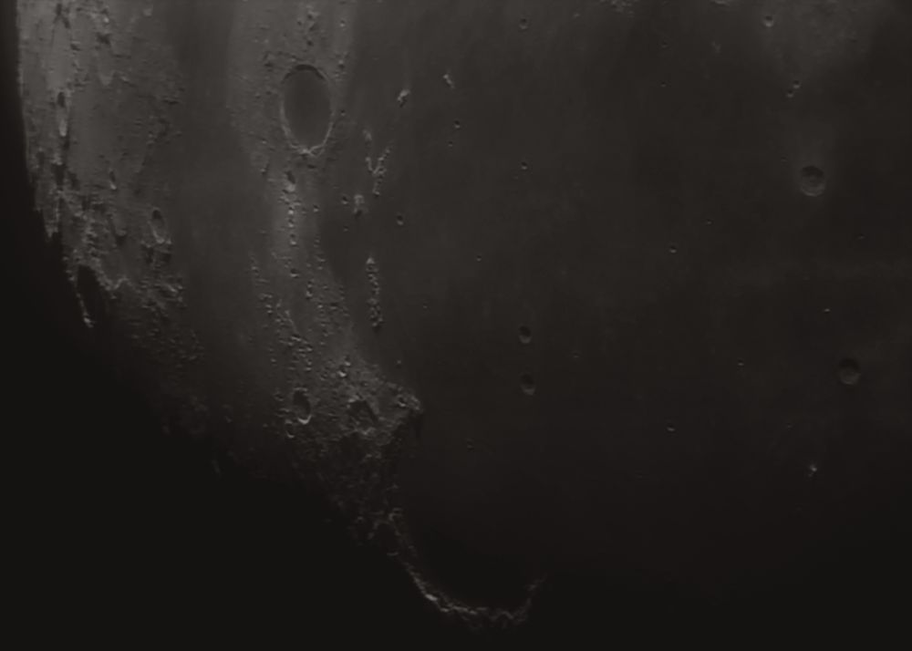 Прямой хребет-Залив радуги и кратер Платон 10.06.2022