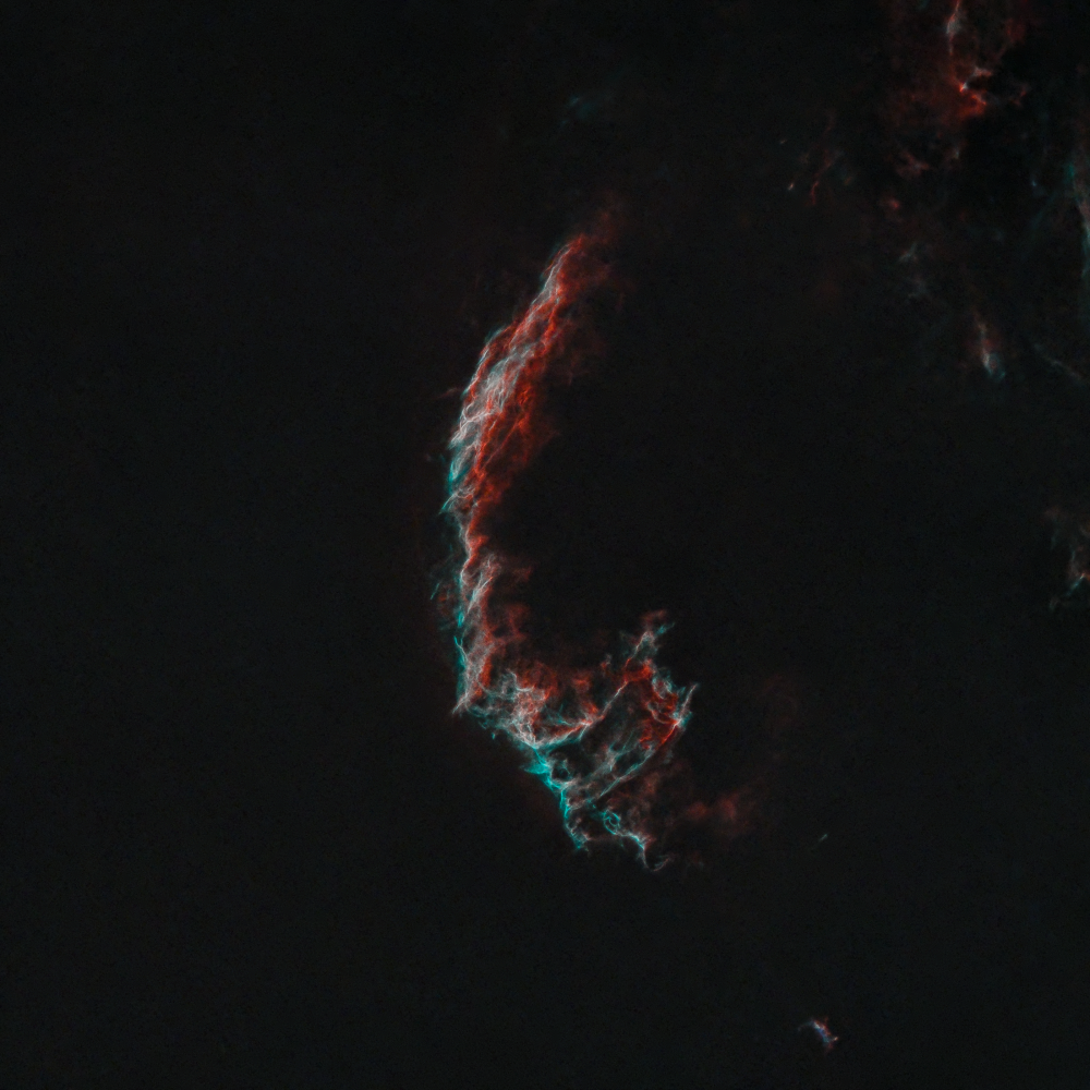 Туманность восточная Вуаль (NGC 6992, C33) Starless version