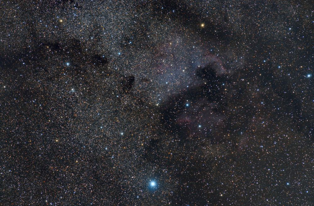 North America Nebula (NGC 7000 or Caldwell 20), Pelican Nebula (IC 5070 and IC 5067)