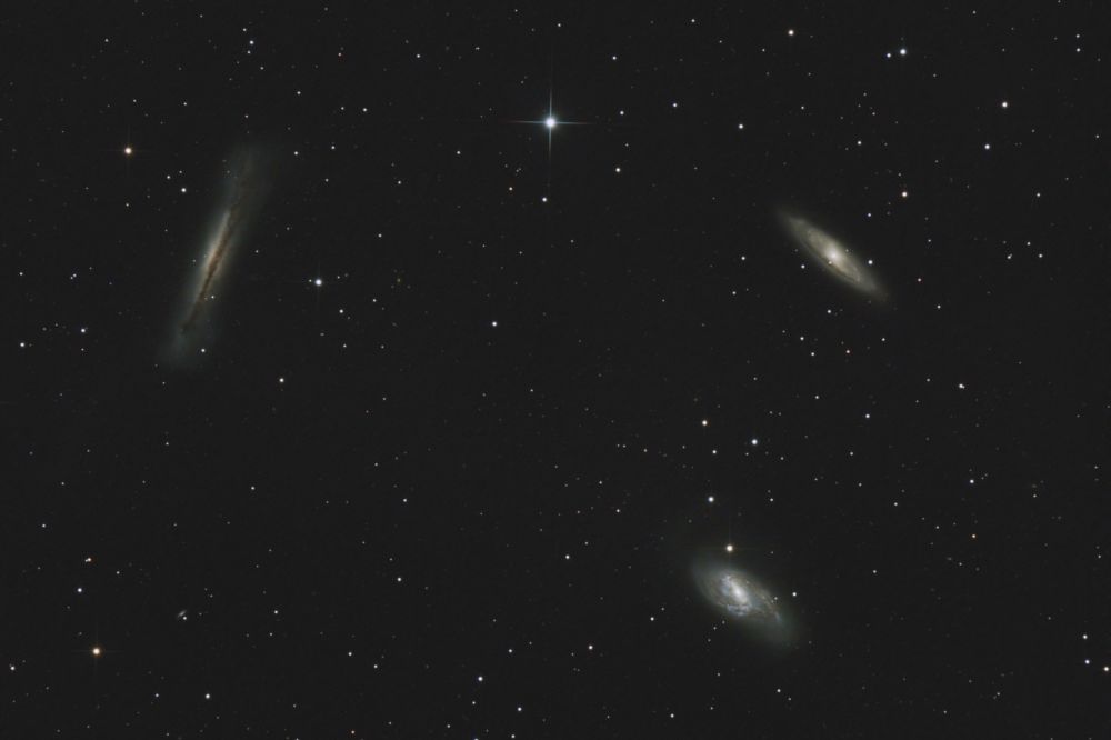 Leo Triplet - M65 M66 NGC 3628