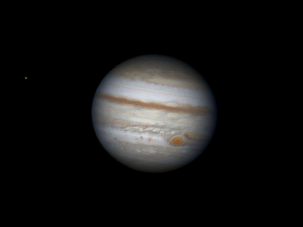 Jupiter and Io, 04.09.2022