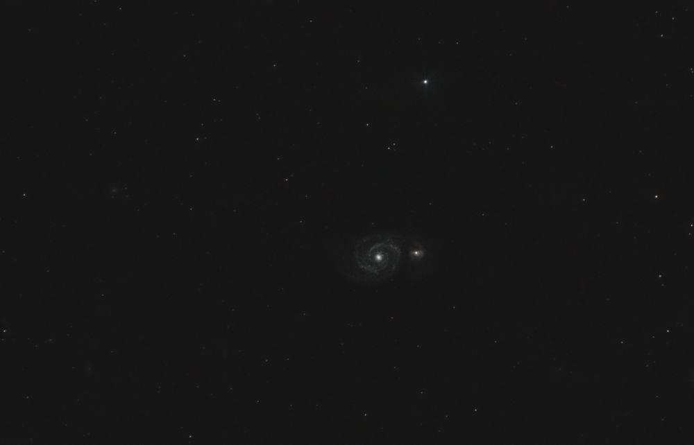 Галактика Водоворот (m 51)