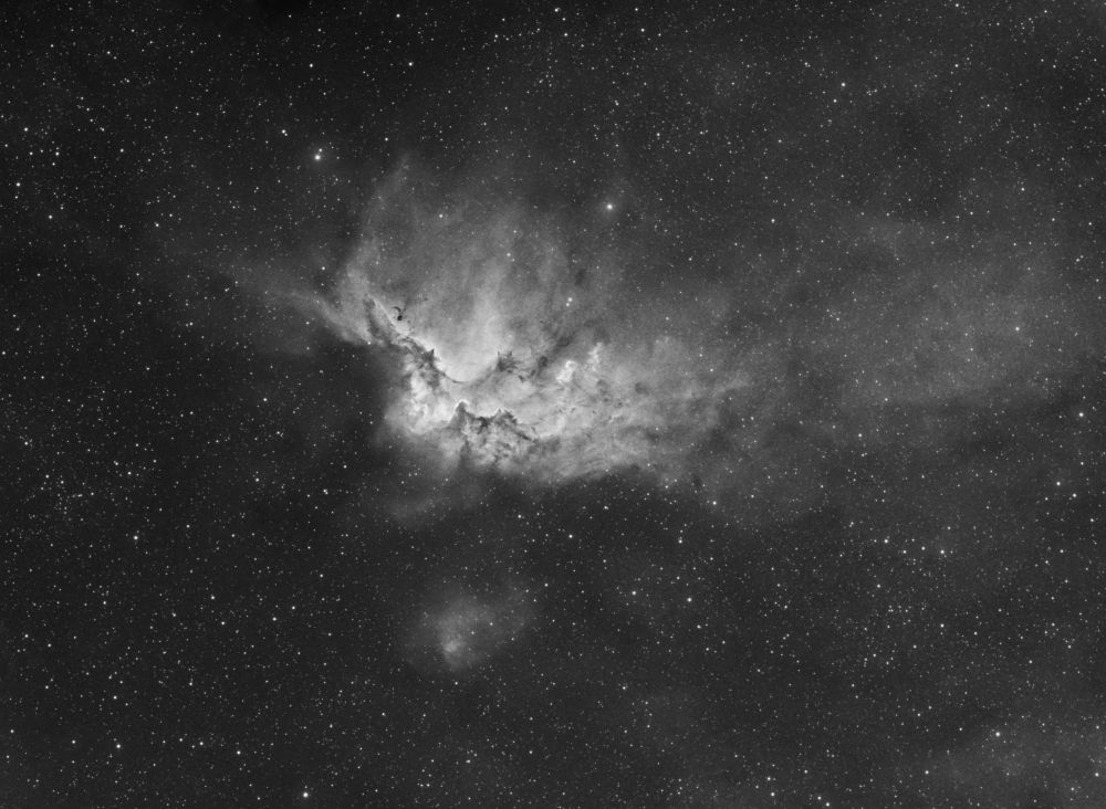 Туманность Колдун (NGC 7380) Ha