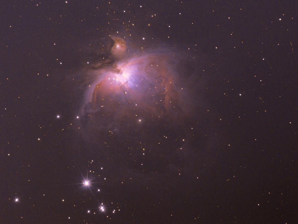 M42 Туманность Ориона (пример обработки)