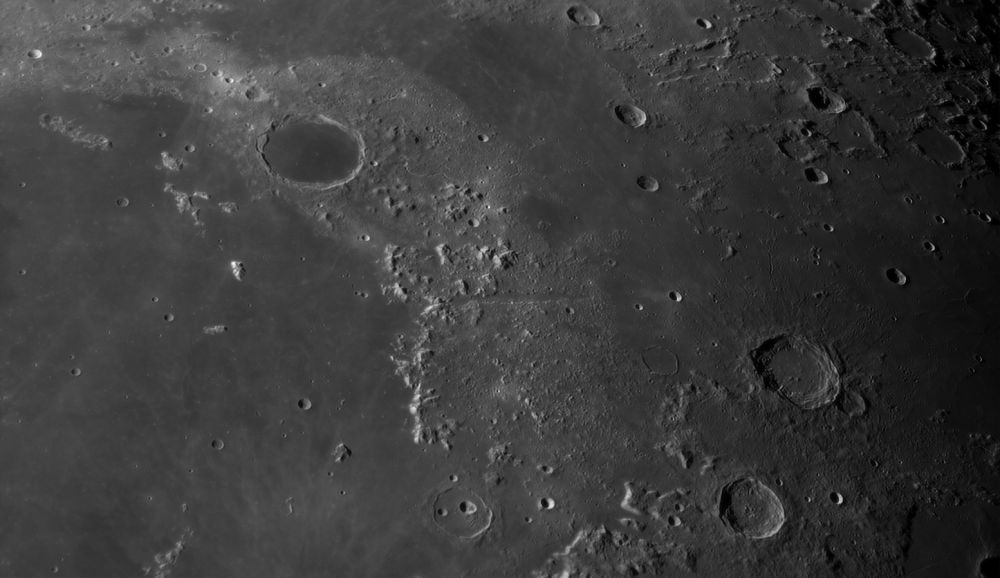 Луна, кратеры Платон, Евдокс, Аристотель 29.07.21
