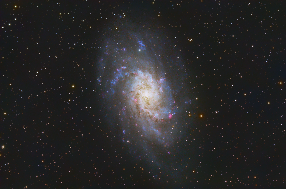 Галактика М33 (M33 Galaxy)_новая версия обработки