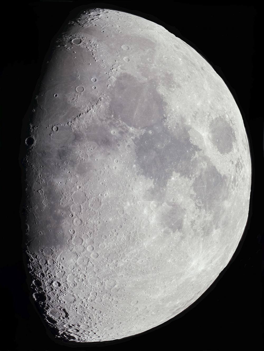 Панорама Луны от 10.02.2022 года .