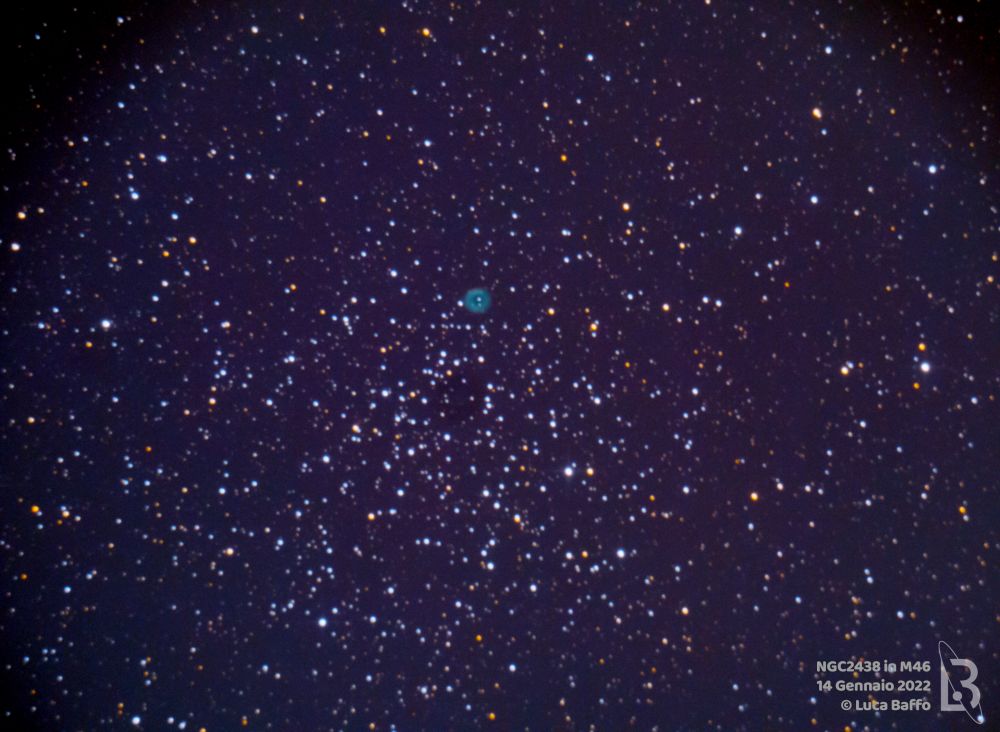 7 - NGC2438 IN M46