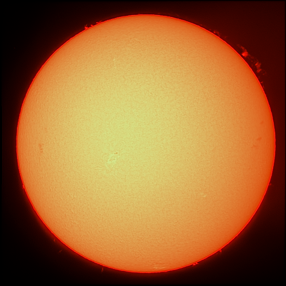 Солнце в H-Alpha 01.06.2021