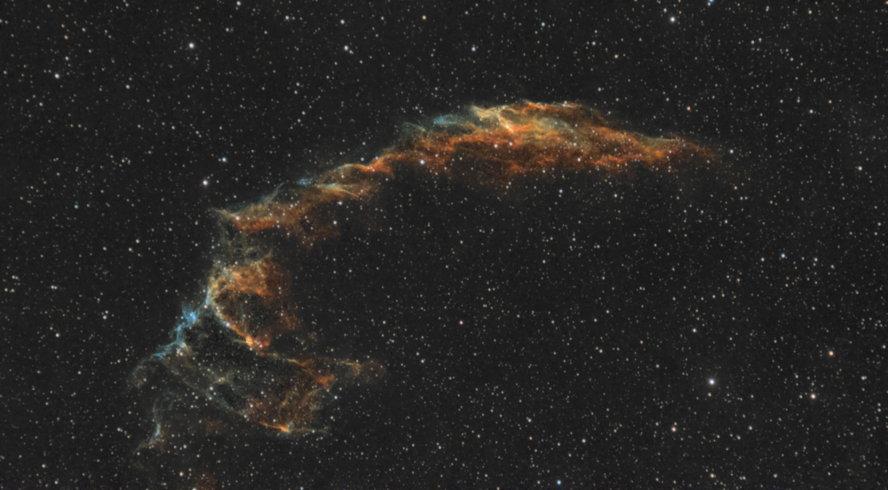 Туманность Рыбачья сеть (NGC 6992)