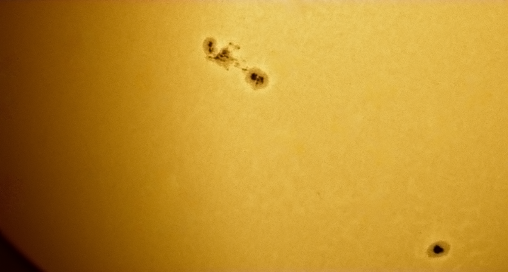 Солнце и его пятна от 27.05.2023