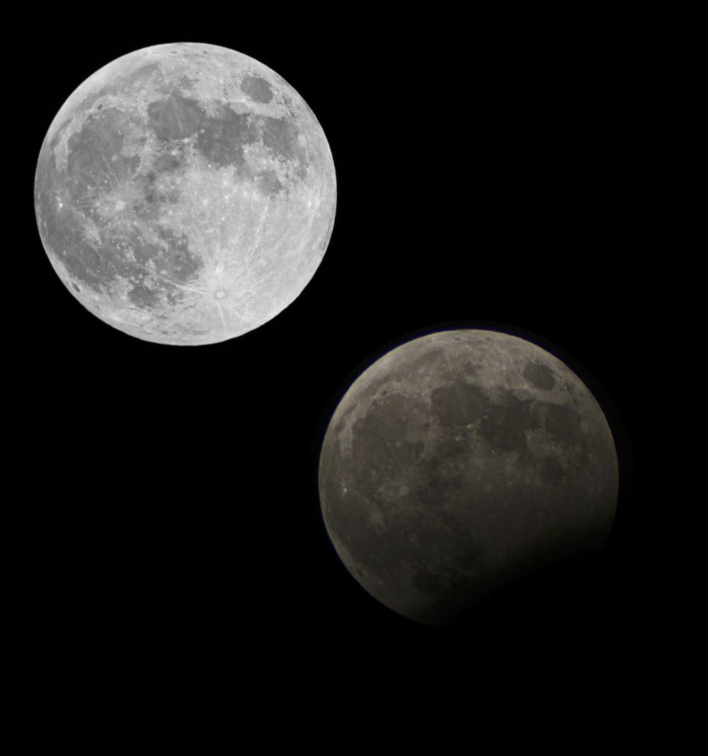 Лунное затмение 29.10.2023