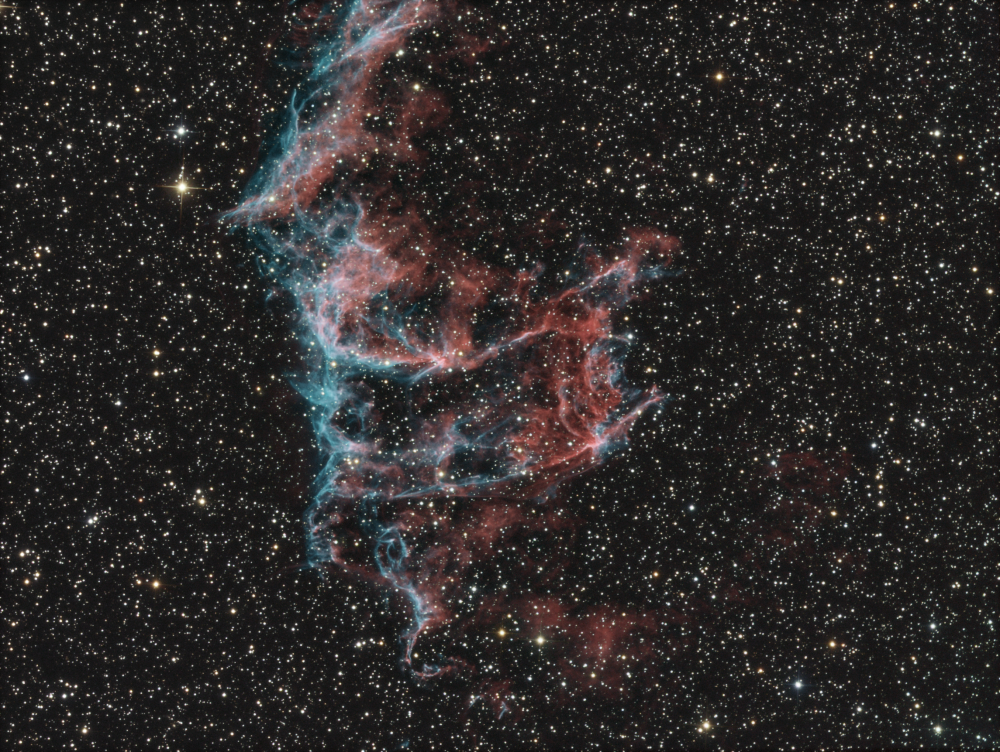 NGC 6992 Bat Nebula Ha_OIII_LRGB