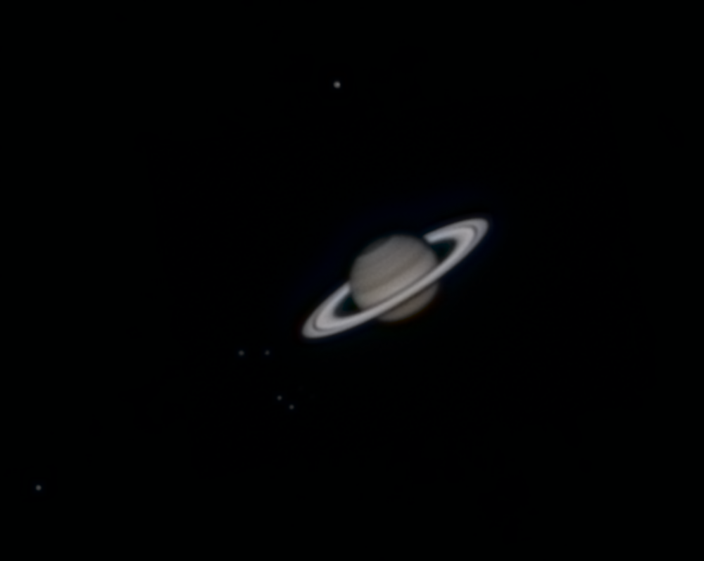 Сатурн и спутники 05.07.22